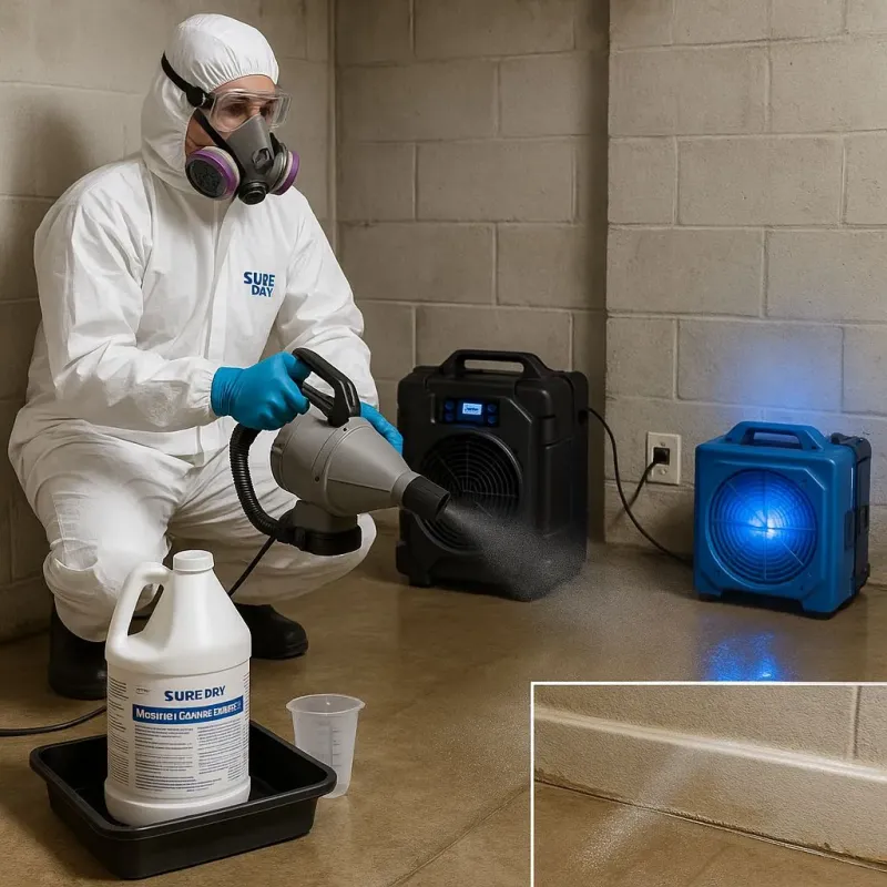 Sanitization and Odor Removal process in McFarland, WI