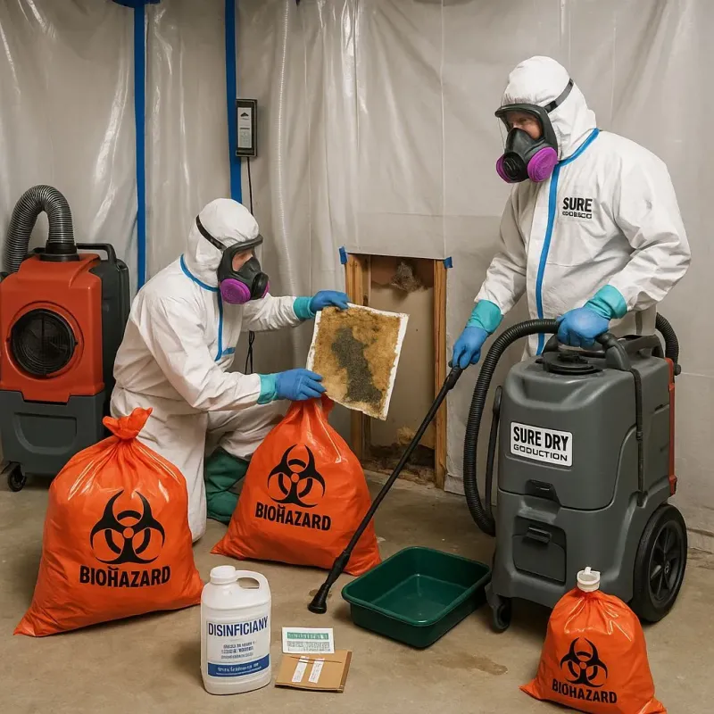 Contaminated Water Handling Protocols process in McFarland, WI