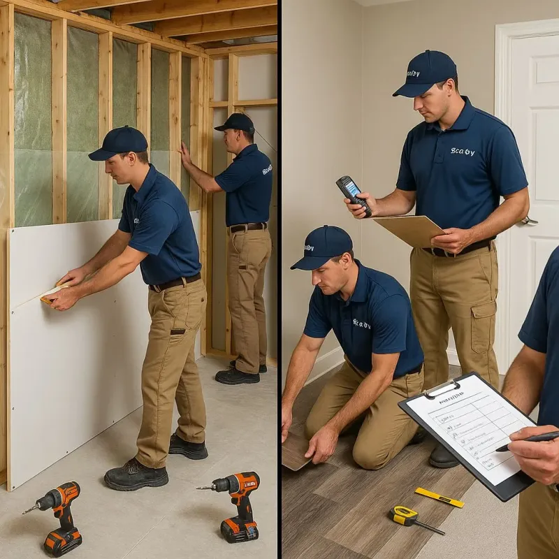 Repairs and Reconstruction process in McFarland, WI